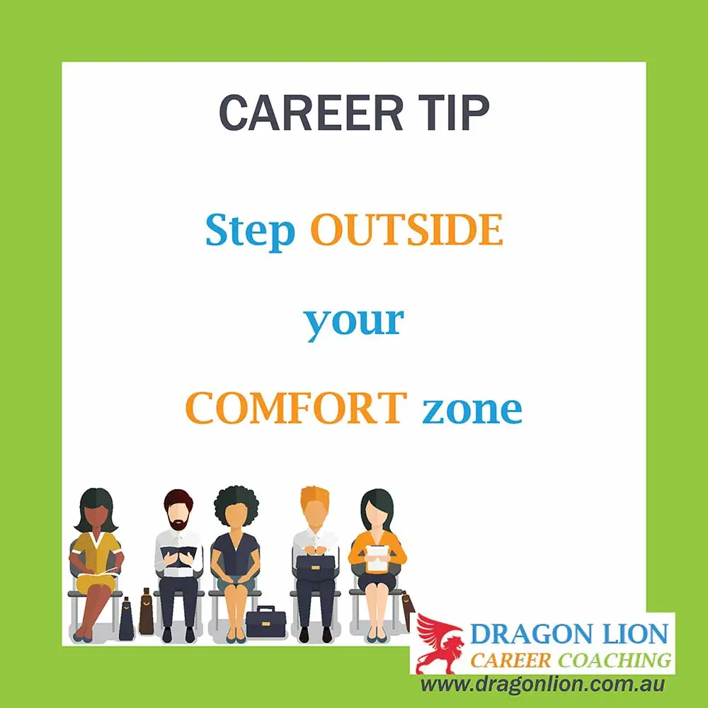 Step outside your comfort zone