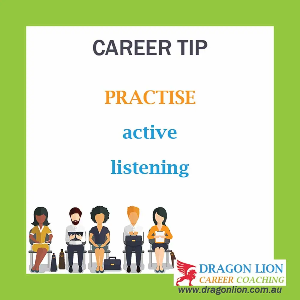 Practise active listening